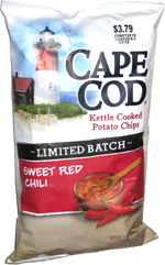 Cape Cod Kettle Cooked Potato Chips Limited Batch Sweet Red Chili