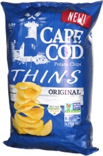 Cape Cod Potato Chips Thins Original