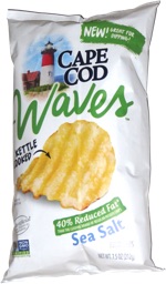 Cape Cod Waves 40% Reduced Fat Sea Salt