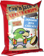 Cap'n Jack's Kettle Chips Jammin' Jerk Chicken
