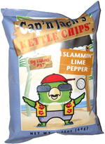 Cap'n Jack's Kettle Chips Slammin' Lime Pepper