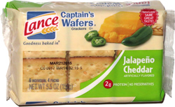 Lance Captain's Wafers Jalapeño Cheddar