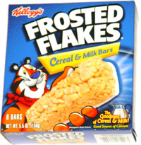 Frosted Flakes Cereal & Milk Bars