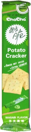 ChaCha Potato Cracker Wasabi Flavor