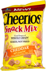 Cheerios Snack Mix Cheddar
