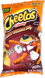 Cheetos Crunchy Cheesy Cheddar BBQ