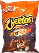 Cheetos Crunchy Fiery Fusion