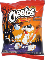 Cheetos Crunchy (glow-in-the-dark bag)