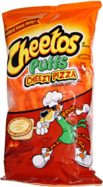 Cheetos Puffs Cheezy Pizza