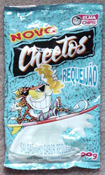 Kiosk Brazil - Requeijão flavored Cheetos available here