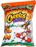 Cheetos Twisted Holiday Green