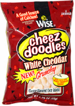 Wise Cheez Doodles White Cheddar Crunchy