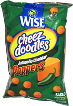Wise Cheez Doodles Jalapeño Cheddar Poppers
