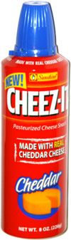 Cheez-it Pasteurized Cheese Snack (spray can)