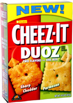 Cheez-It Duoz Sharp Cheddar Parmesan