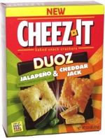 Cheez-It Duoz Jalapeño & Cheddar Jack