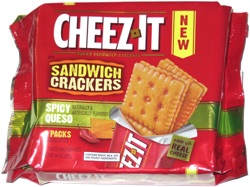 Cheez-It Sandwich Crackers Spicy Queso