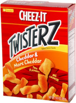 Cheez-It Twisterz Cheddar & More Cheddar