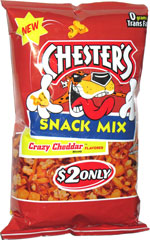 Chester's Snack Mix Crazy Cheddar