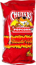 Chester's Flamin' Hot Popcorn