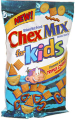 Chex Mix For Kids Funny Faces Triple Cheese Flavor
