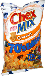 Chex Mix Cheddar 70's Edition