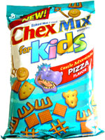 Chex Mix for Kids Castle Adventure Pizza Flavor
