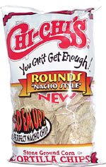 Chi-Chi's Rounds Nacho Style Stone Ground Corn Tortilla Chips