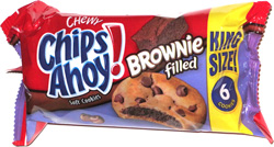 Chewy Chips Ahoy! Brownie Filled King Size!