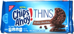 Chips Ahoy Thins Double Chocolate
