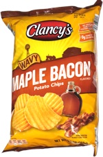 Clancy's Wavy Maple Bacon Potato Chips