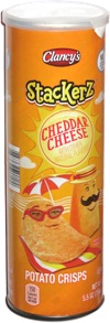 Clancy's Stackerz Cheddar Cheese Potato Crisps