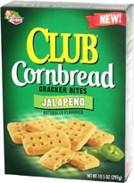 Keebler Club Cornbread Cracker Bites Jalapeño