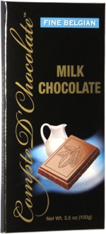 Compte D'Chocolate Fine Belgian Milk Chocolate