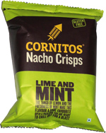 Cornitos Nacho Crisps Lime and Mint