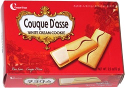 Couque D'asse White Cream Cookie