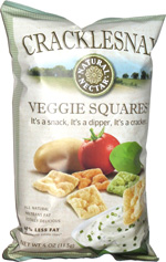 Cracklesnax Veggie Squares