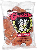 Pork Cracklins Hot & Spicy