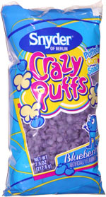 Crazy Puffs Blueberry Puffed Corn Snack