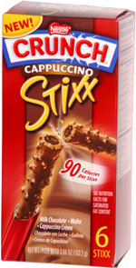 Nestle Crunch Cappuccino Stixx