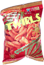 Crunch Master Twirls Zesty Barbecue Flavor