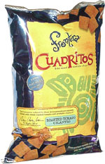 Frontera Cuadritos Bite-Size Tortilla Chips Roasted Tomato Cilantro