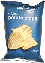 Cumberland Farms Original Potato Chips Ripple