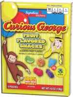 Curious George Fruit Flavored Snacks