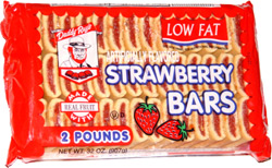 Daddy Ray's Low Fat Strawberry Bars