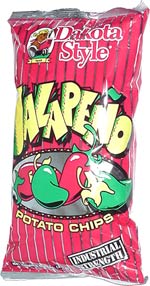 Dakota Style Industrial Strength Jalapeño Potato Chips