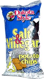 Dakota Style Salt & Vinegar Industrial Strength Potato Chips