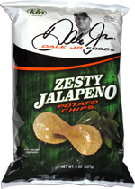 Dale Jr. Foods Zesty Jalapeno Potato Chips