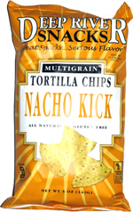 Deep River Snacks Multigrain Tortilla Chips Nacho Kick