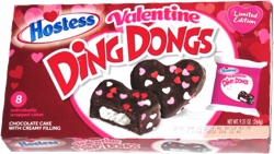 Hostess Valentine Ding Dongs